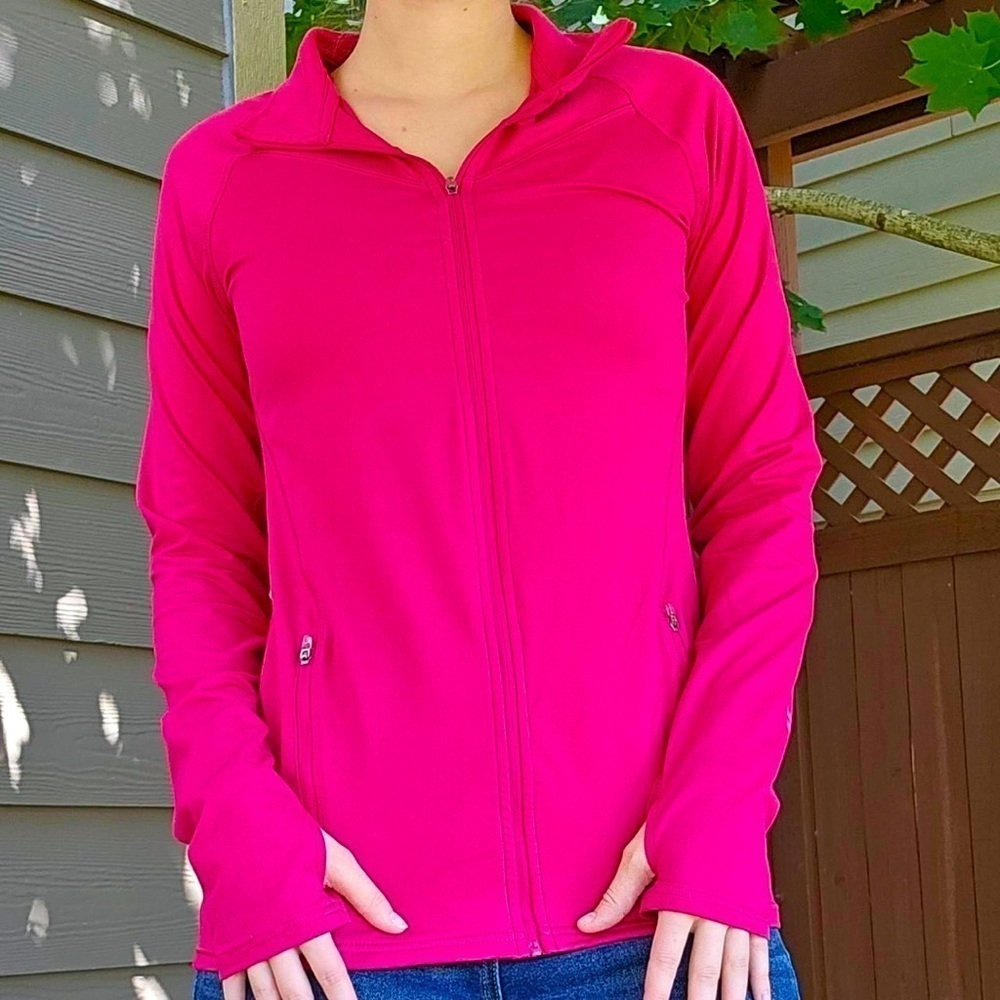 Champion DuoDry Athletic Jacket – Hot Pink | Size Medium​​​​​​​​